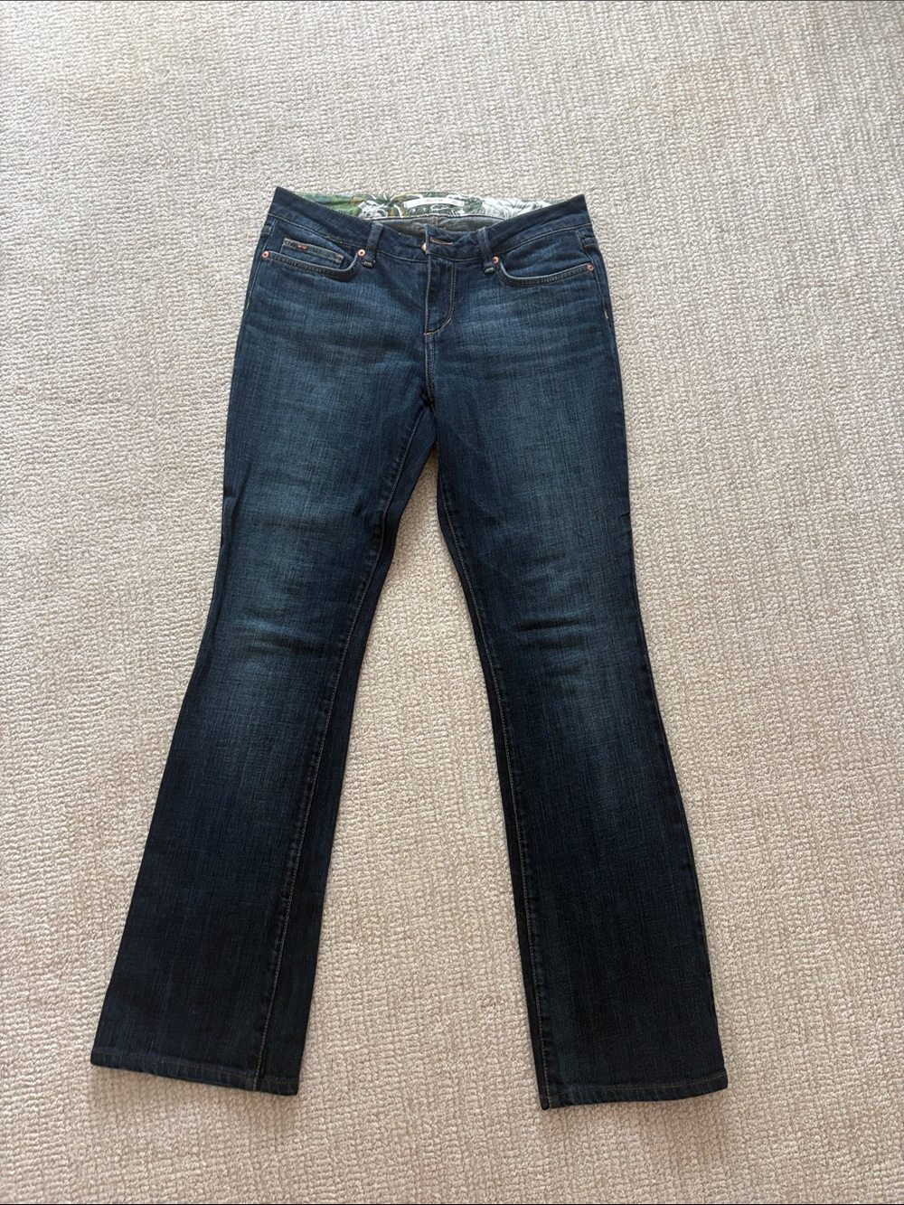 Joe's Jeans Dark Indigo Flare Jeans